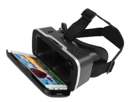 ImmersiVR Pro - 3D Virtual Reality Headset with Remote | VR Box for Smartphones