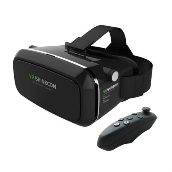 ImmersiVR Pro - 3D Virtual Reality Headset with Remote | VR Box for Smartphones